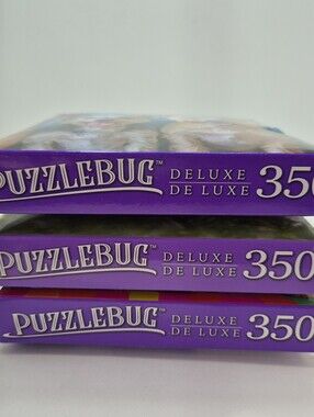 350 Piece Puzzlebug Deluxe Colorful Dogs Jigsaw Puzzle  20 X 12  Set Of 3